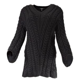 🇮🇹DEREK LAM🇮🇹 WOMEN'S BLACK WOOL SWEATER